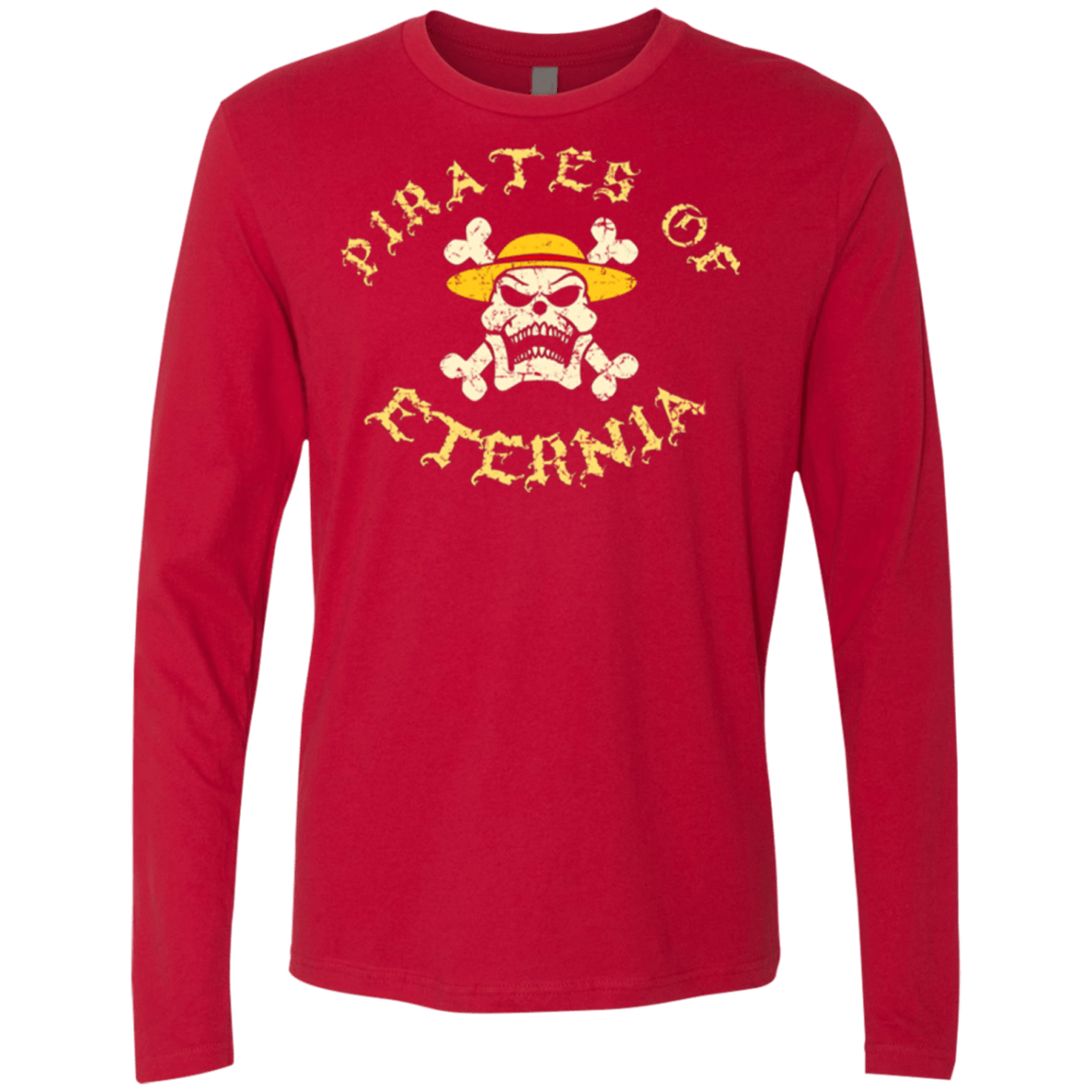 T-Shirts Red / Small Pirates of Eternia Men's Premium Long Sleeve