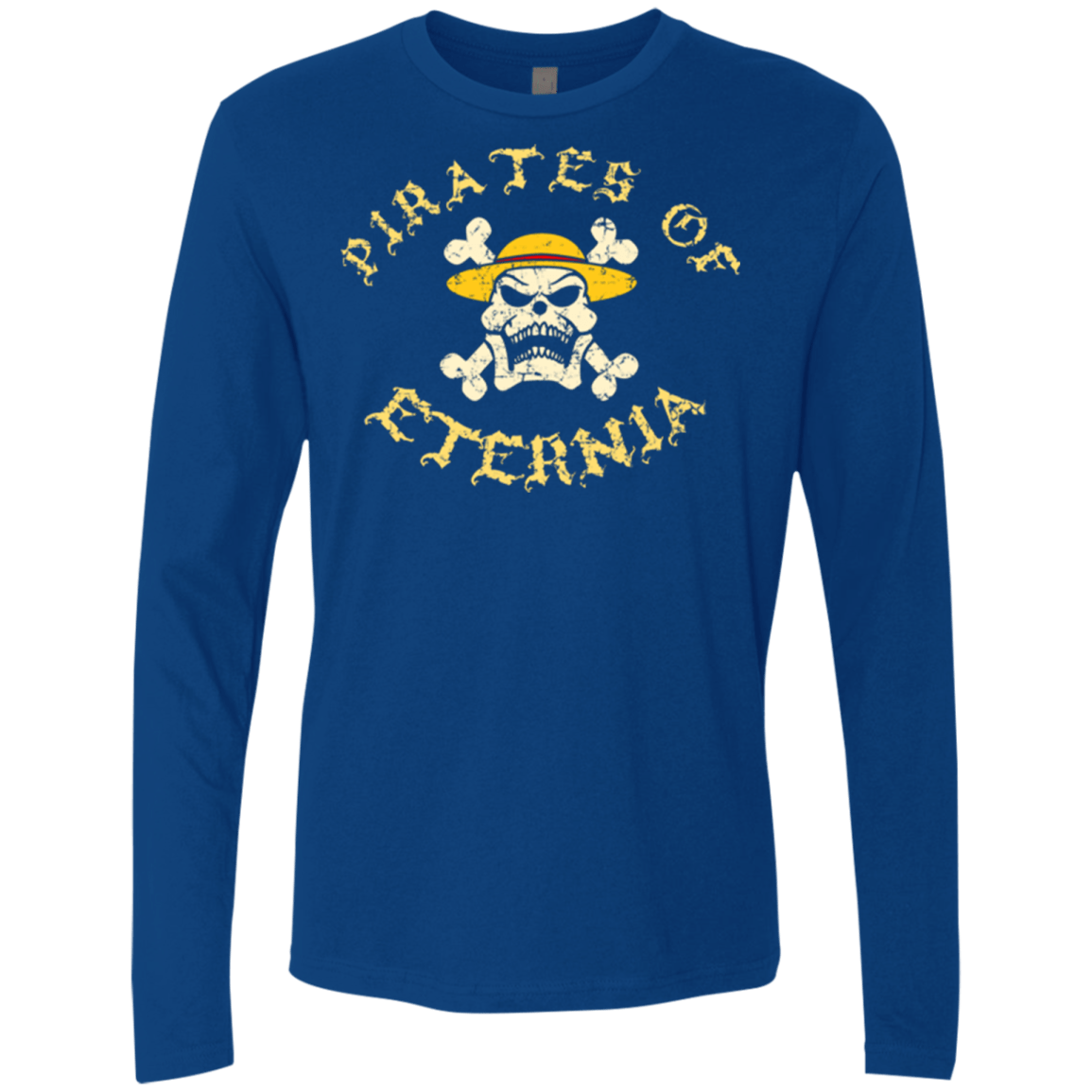 T-Shirts Royal / Small Pirates of Eternia Men's Premium Long Sleeve