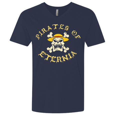 T-Shirts Midnight Navy / X-Small Pirates of Eternia Men's Premium V-Neck