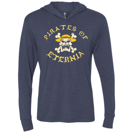 T-Shirts Vintage Navy / X-Small Pirates of Eternia Triblend Long Sleeve Hoodie Tee