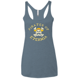 T-Shirts Indigo / X-Small Pirates of Eternia Women's Triblend Racerback Tank