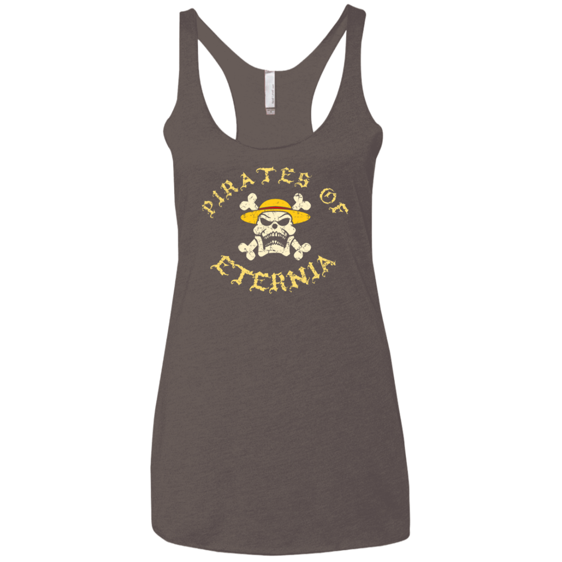 T-Shirts Macchiato / X-Small Pirates of Eternia Women's Triblend Racerback Tank