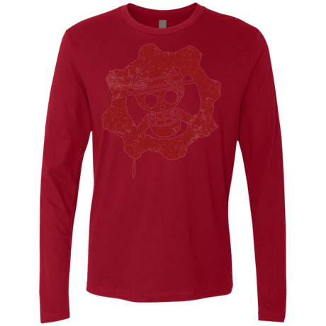 T-Shirts Cardinal / Small Pirates of War Men's Premium Long Sleeve