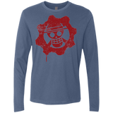 T-Shirts Indigo / Small Pirates of War Men's Premium Long Sleeve