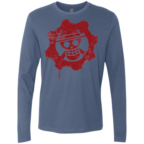 T-Shirts Indigo / Small Pirates of War Men's Premium Long Sleeve