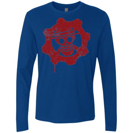 T-Shirts Royal / Small Pirates of War Men's Premium Long Sleeve