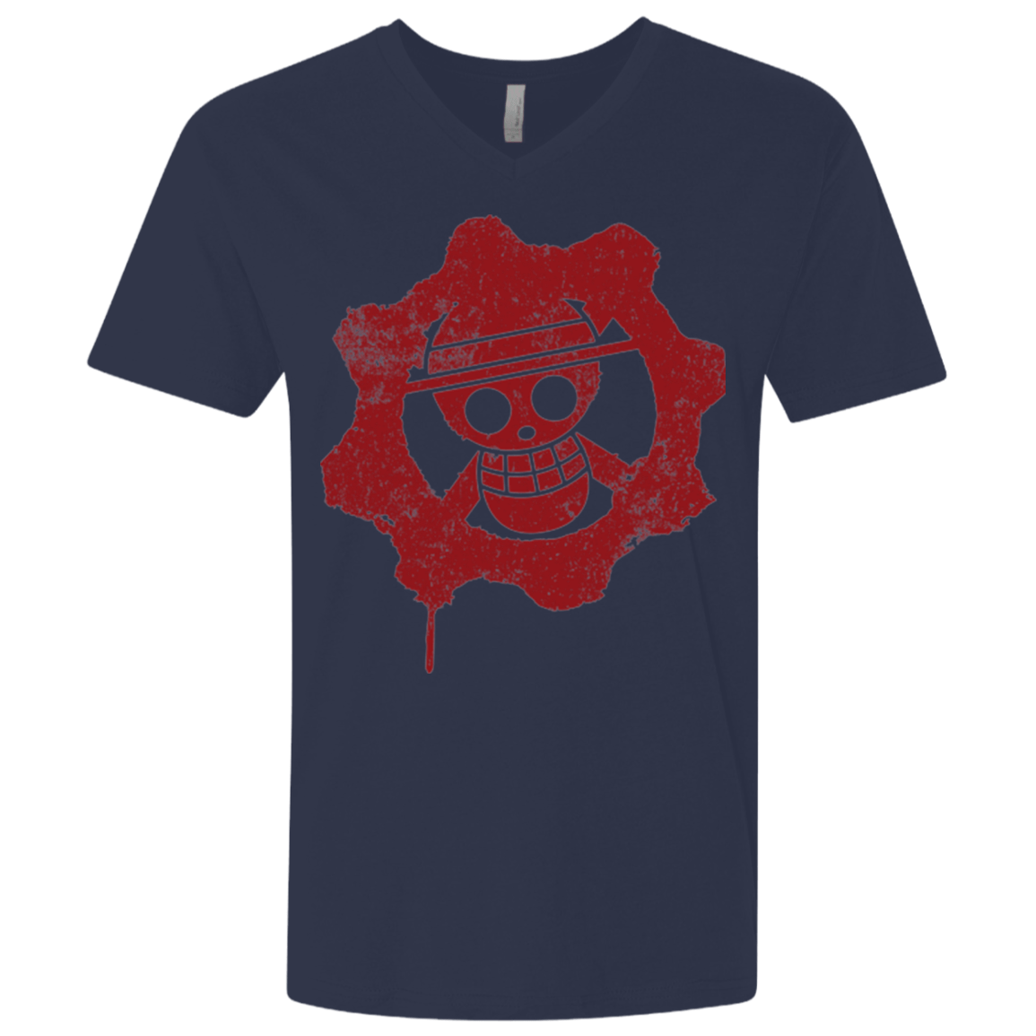 T-Shirts Midnight Navy / X-Small Pirates of War Men's Premium V-Neck