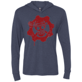 T-Shirts Vintage Navy / X-Small Pirates of War Triblend Long Sleeve Hoodie Tee