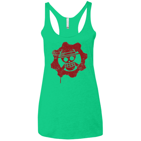 T-Shirts Envy / X-Small Pirates of War Women's Triblend Racerback Tank