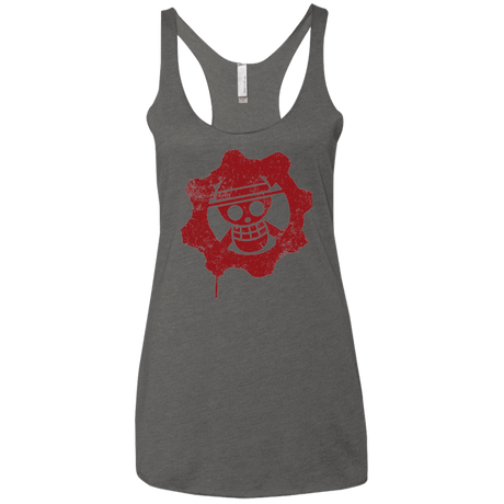 T-Shirts Premium Heather / X-Small Pirates of War Women's Triblend Racerback Tank
