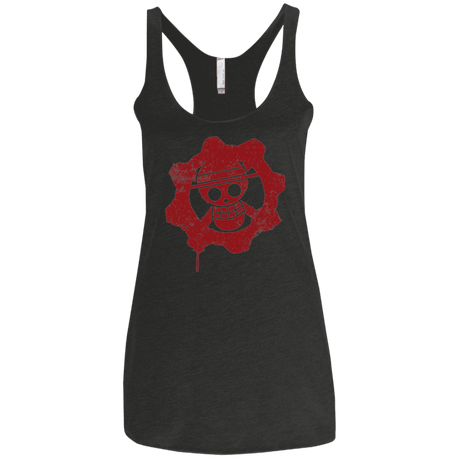 T-Shirts Vintage Black / X-Small Pirates of War Women's Triblend Racerback Tank