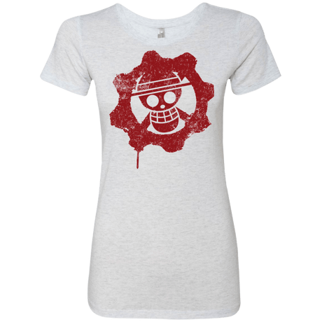 T-Shirts Heather White / Small Pirates of War Women's Triblend T-Shirt