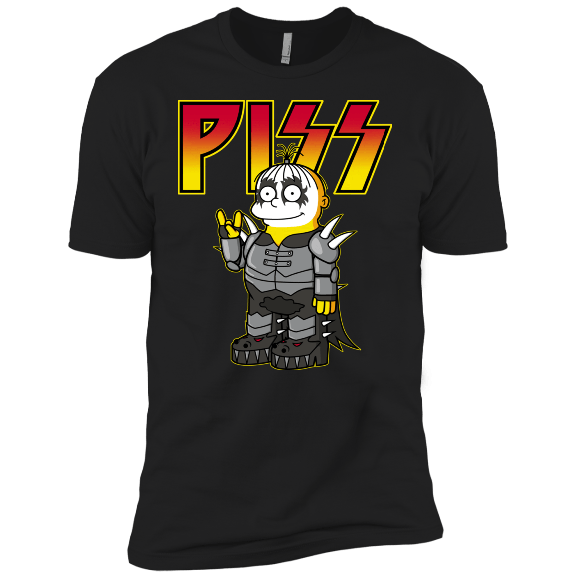 T-Shirts Black / YXS Piss Boys Premium T-Shirt