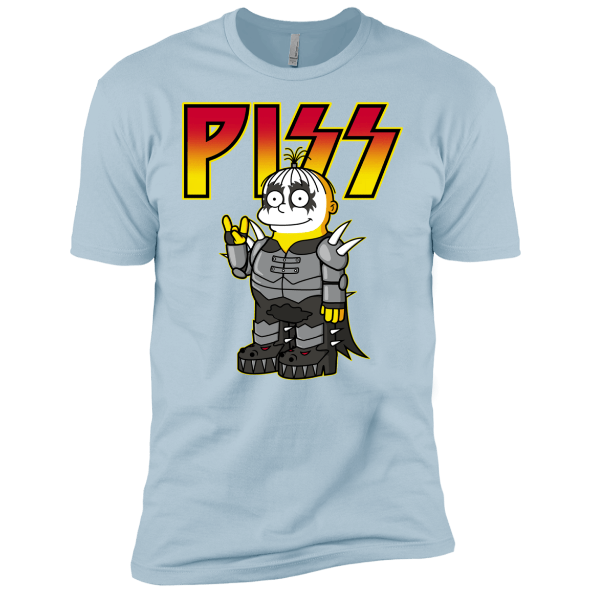 T-Shirts Light Blue / YXS Piss Boys Premium T-Shirt