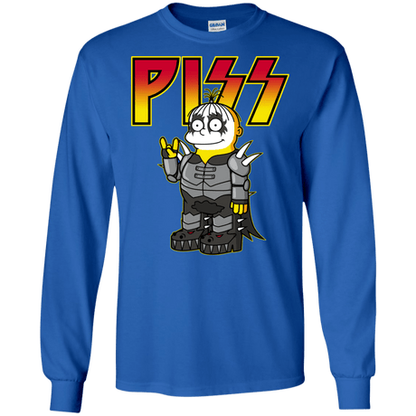 T-Shirts Royal / S Piss Men's Long Sleeve T-Shirt