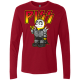 T-Shirts Cardinal / S Piss Men's Premium Long Sleeve