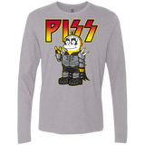 T-Shirts Heather Grey / S Piss Men's Premium Long Sleeve