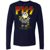 T-Shirts Midnight Navy / S Piss Men's Premium Long Sleeve