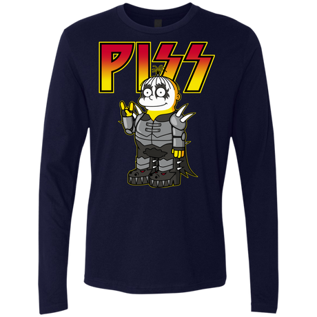 T-Shirts Midnight Navy / S Piss Men's Premium Long Sleeve