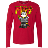 T-Shirts Red / S Piss Men's Premium Long Sleeve