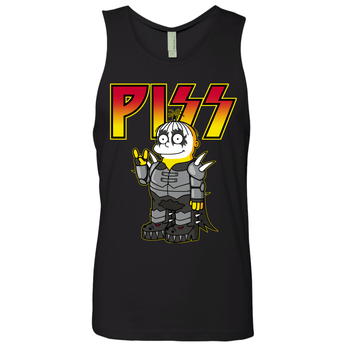 T-Shirts Black / S Piss Men's Premium Tank Top