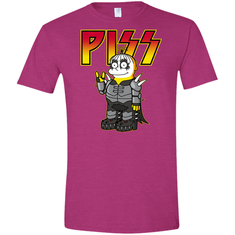 T-Shirts Antique Heliconia / S Piss Men's Semi-Fitted Softstyle