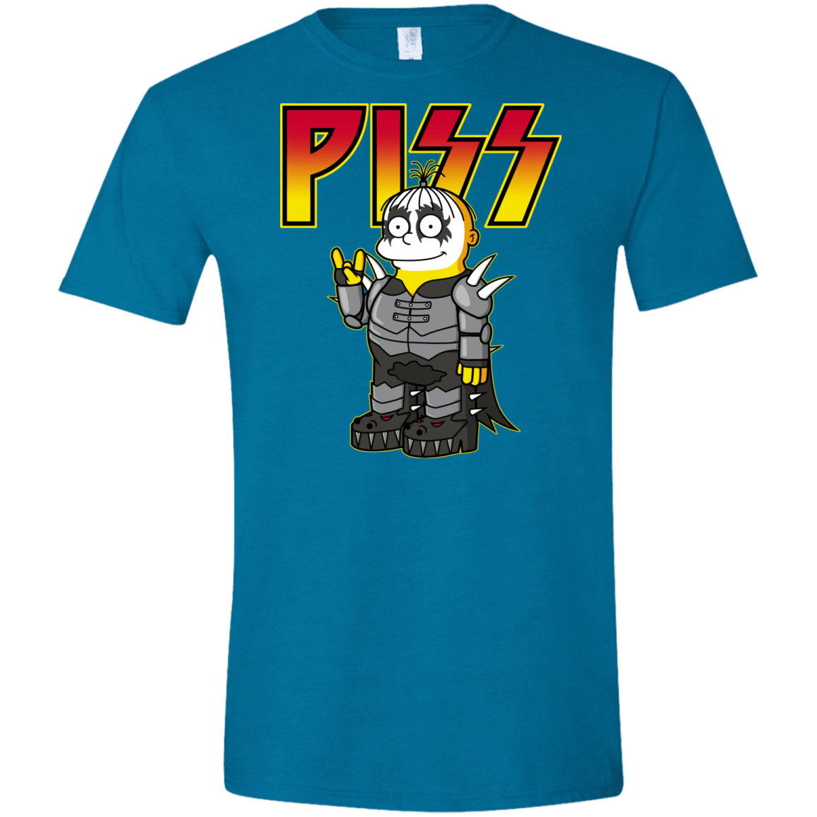 T-Shirts Antique Sapphire / S Piss Men's Semi-Fitted Softstyle