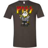 T-Shirts Dark Chocolate / S Piss Men's Semi-Fitted Softstyle
