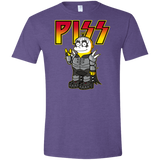 T-Shirts Heather Purple / S Piss Men's Semi-Fitted Softstyle