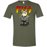 T-Shirts Military Green / S Piss Men's Semi-Fitted Softstyle