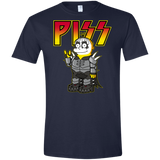 T-Shirts Navy / X-Small Piss Men's Semi-Fitted Softstyle
