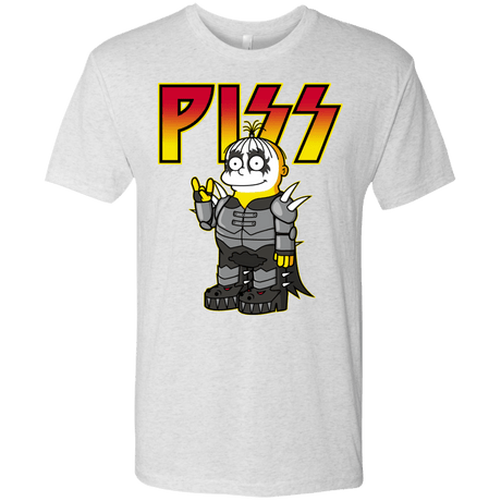 T-Shirts Heather White / S Piss Men's Triblend T-Shirt