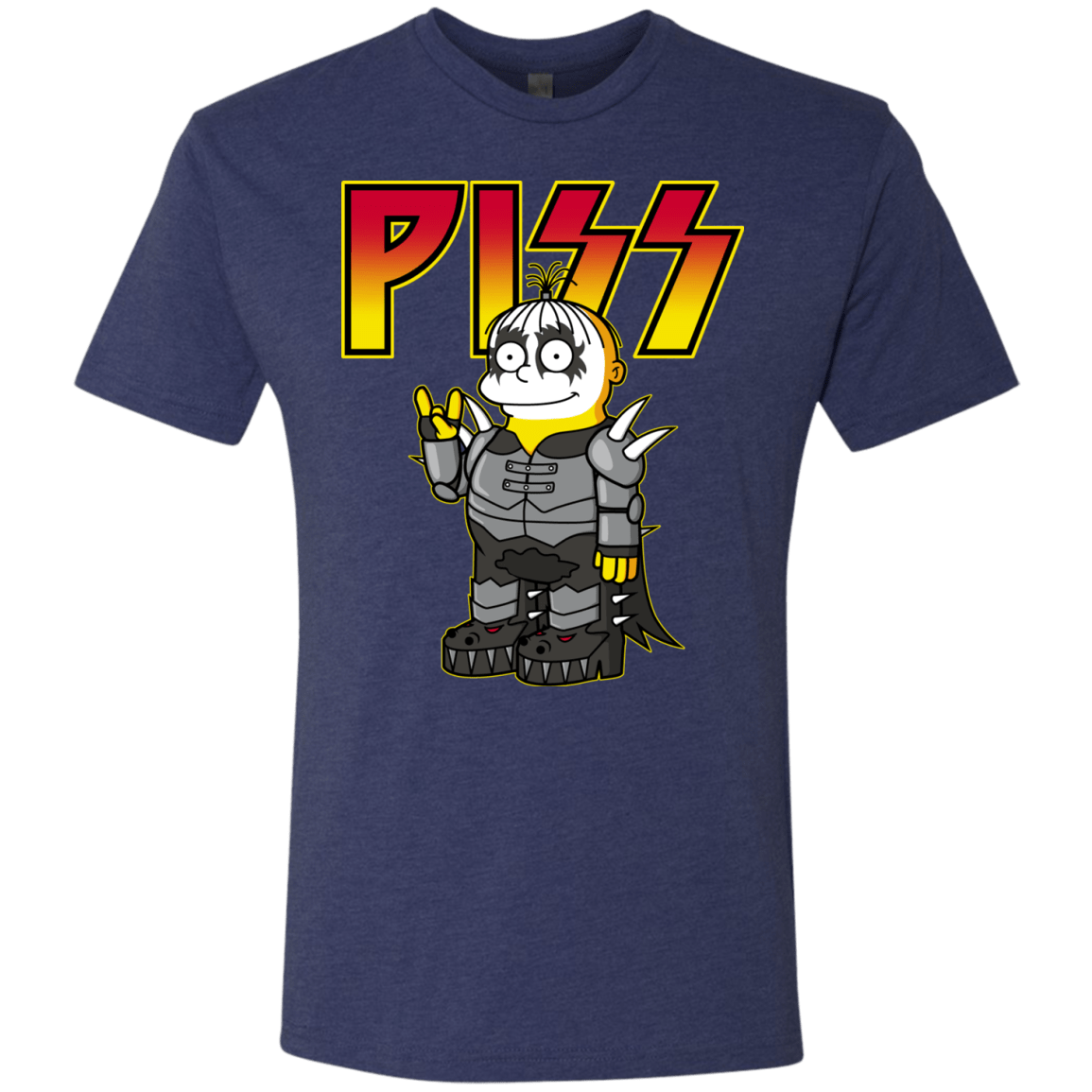 T-Shirts Vintage Navy / S Piss Men's Triblend T-Shirt