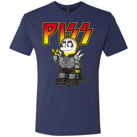 T-Shirts Vintage Navy / S Piss Men's Triblend T-Shirt