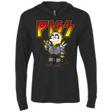 T-Shirts Vintage Black / X-Small Piss Triblend Long Sleeve Hoodie Tee