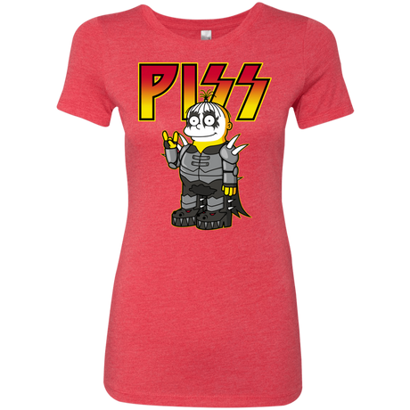 T-Shirts Vintage Red / S Piss Women's Triblend T-Shirt