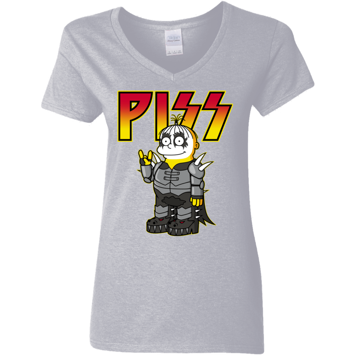 T-Shirts Sport Grey / S Piss Women's V-Neck T-Shirt