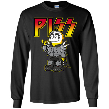 T-Shirts Black / YS Piss Youth Long Sleeve T-Shirt