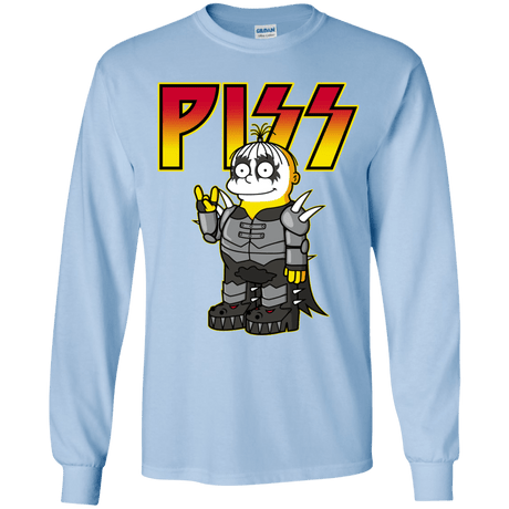 T-Shirts Light Blue / YS Piss Youth Long Sleeve T-Shirt