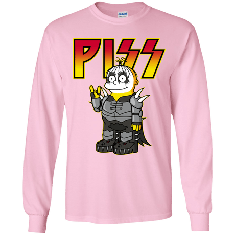 T-Shirts Light Pink / YS Piss Youth Long Sleeve T-Shirt