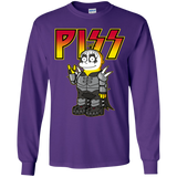 T-Shirts Purple / YS Piss Youth Long Sleeve T-Shirt