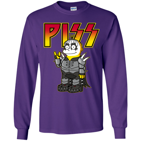 T-Shirts Purple / YS Piss Youth Long Sleeve T-Shirt