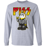 T-Shirts Sport Grey / YS Piss Youth Long Sleeve T-Shirt