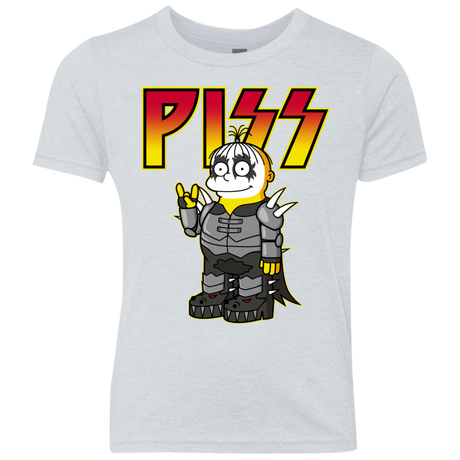 T-Shirts Heather White / YXS Piss Youth Triblend T-Shirt