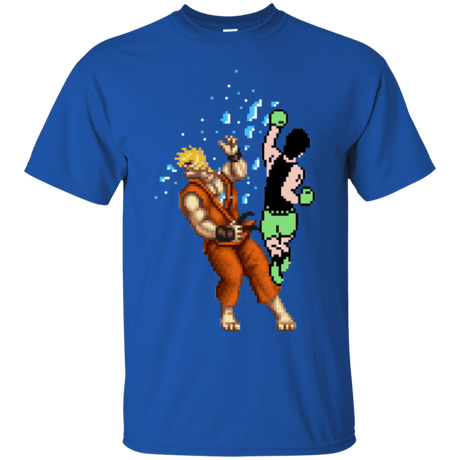 T-Shirts Royal / Small Pixel Fight Ken T-Shirt