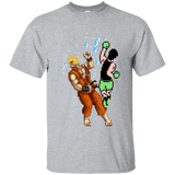 T-Shirts Sport Grey / Small Pixel Fight Ken T-Shirt