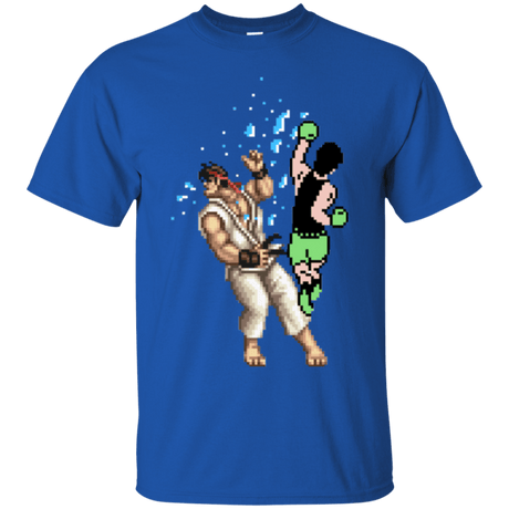 T-Shirts Royal / Small Pixel Fight Ryu T-Shirt