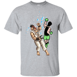 T-Shirts Sport Grey / Small Pixel Fight Ryu T-Shirt