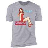 T-Shirts Heather Grey / YXS Pixel Pinup Pauline Boys Premium T-Shirt
