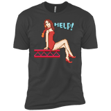 T-Shirts Heavy Metal / YXS Pixel Pinup Pauline Boys Premium T-Shirt